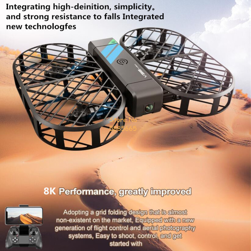 Cámara HD 8K 360 °   Protecció - Drone Camera Case reseña y precio