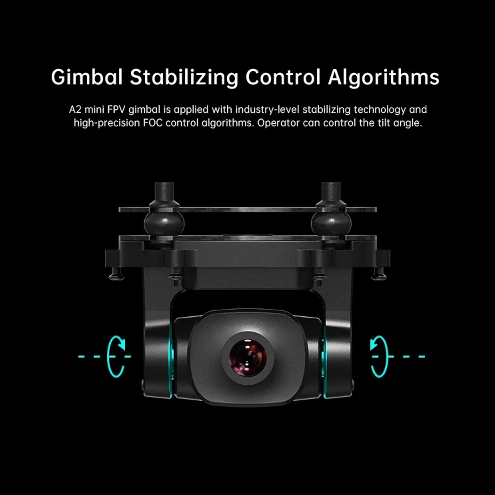 SIYI A2 Mini Gimbal FPV de un  - Drone Camera Thermal reseña y precio